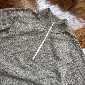 Lululemon Grey Quarter Zip Sweatshirt